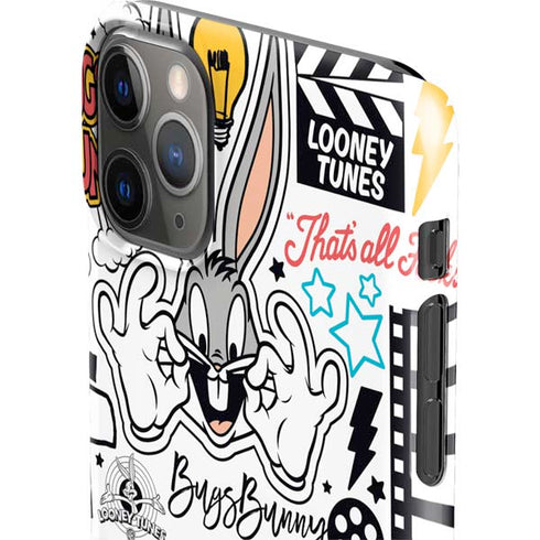 Looney Tunes Bugs Bunny Patches iPhone 11 Pro Max Lite Case