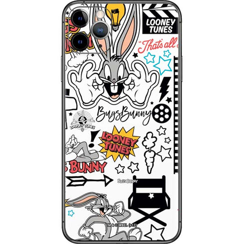 Looney Tunes Bugs Bunny Patches iPhone 11 Pro Max Skin