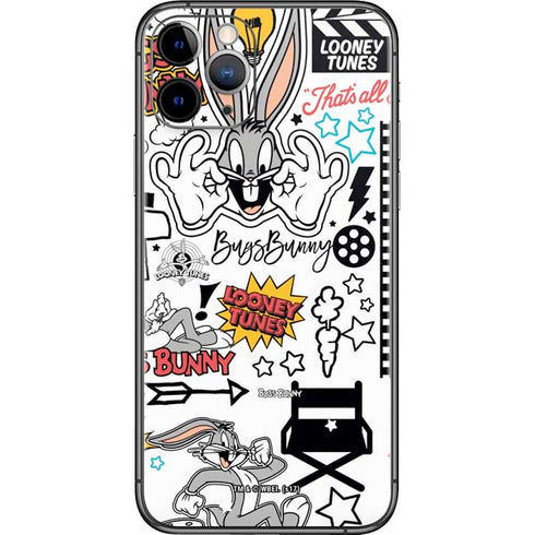 Looney Tunes Bugs Bunny Patches iPhone 11 Pro Skin