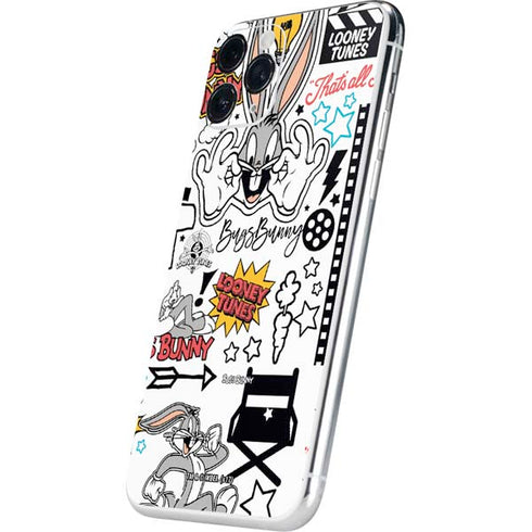 Looney Tunes Bugs Bunny Patches iPhone 11 Pro Skin