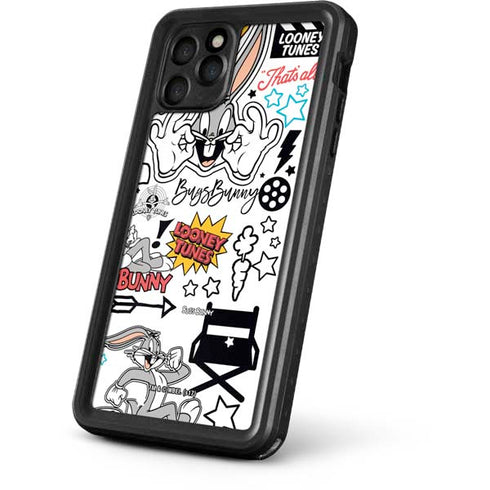 Looney Tunes Bugs Bunny Patches iPhone 11 Pro Waterproof Case
