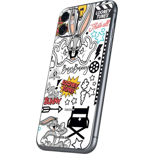 Looney Tunes Bugs Bunny Patches iPhone 11 Skin