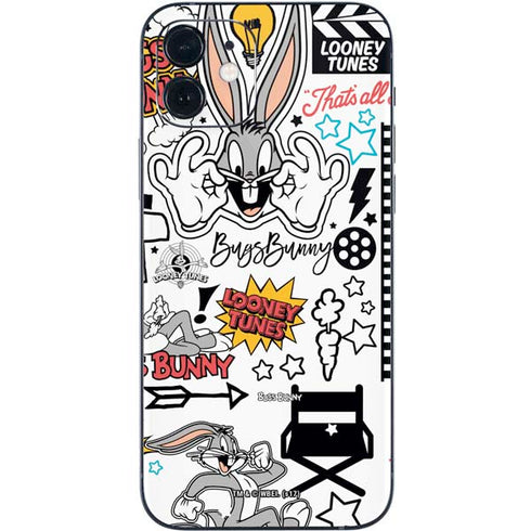 Looney Tunes Bugs Bunny Patches iPhone 12 Mini Skin