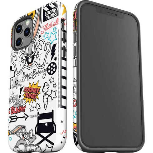 Looney Tunes Bugs Bunny Patches iPhone 12 Pro Impact Case