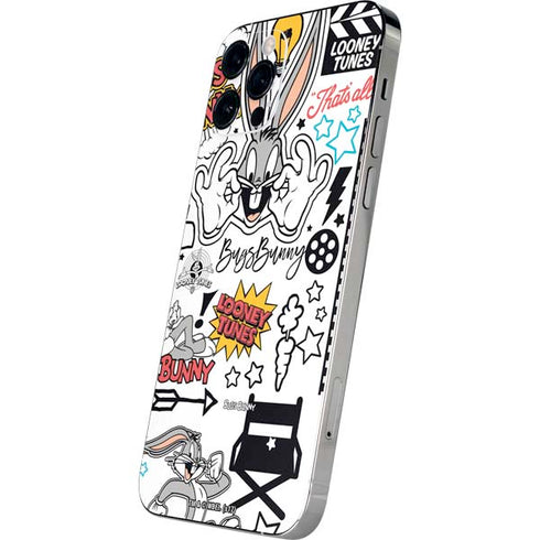 Looney Tunes Bugs Bunny Patches iPhone 12 Pro Skin