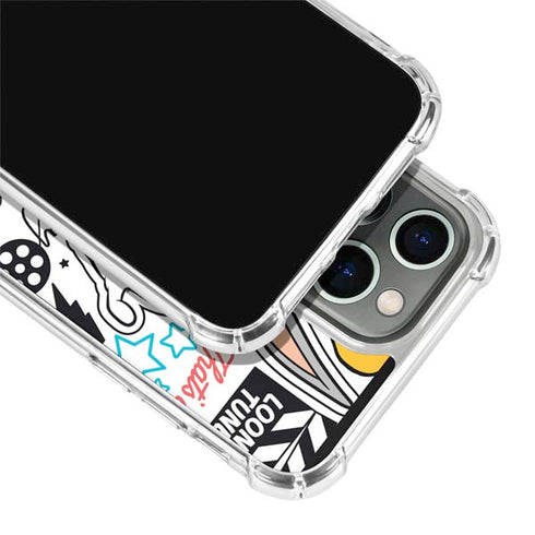 Looney Tunes Bugs Bunny Patches iPhone 14 Pro Clear Case