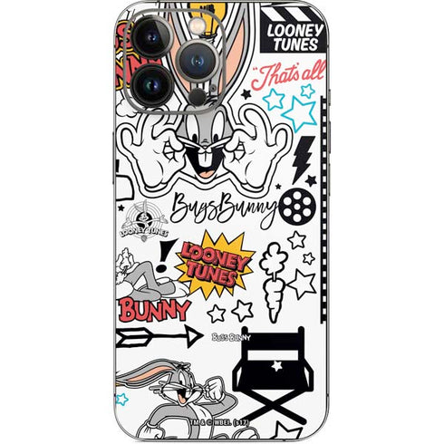 Looney Tunes Bugs Bunny Patches iPhone 14 Pro Max Skin