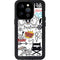 Looney Tunes Bugs Bunny Patches iPhone 14 Pro Waterproof Case