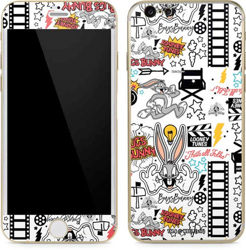 Looney Tunes Bugs Bunny Patches iPhone 6/6s Skin