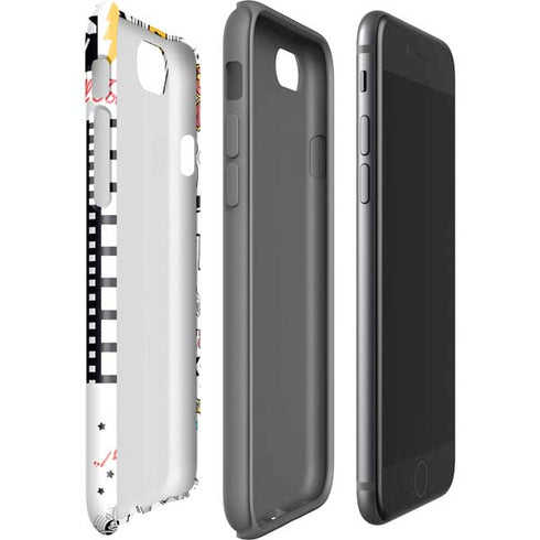 Looney Tunes Bugs Bunny Patches iPhone SE (2nd & 3rd Gen) Pro Case