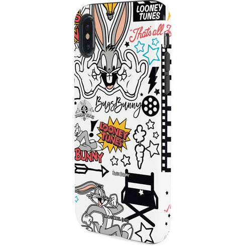 Looney Tunes Bugs Bunny Patches iPhone X Pro Case