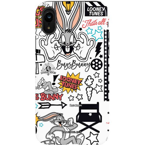 Looney Tunes Bugs Bunny Patches iPhone XR Pro Case