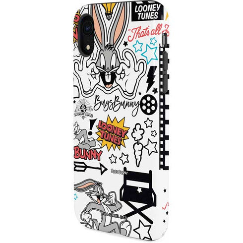 Looney Tunes Bugs Bunny Patches iPhone XR Pro Case
