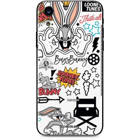 Looney Tunes Bugs Bunny Patches iPhone XR Skin