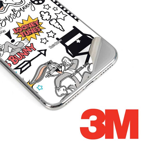 Looney Tunes Bugs Bunny Patches iPhone XS Max Skin
