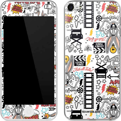 Looney Tunes Bugs Bunny Patches Apple iPod Skin