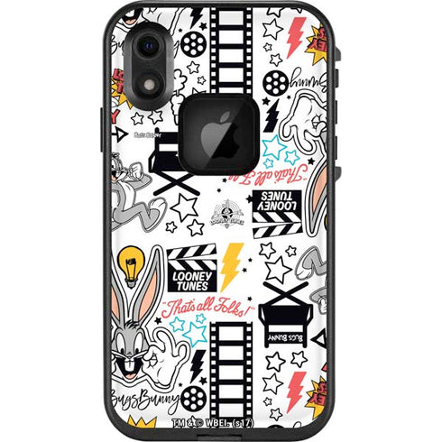 Looney Tunes Bugs Bunny Patches LifeProof Fre iPhone Skin