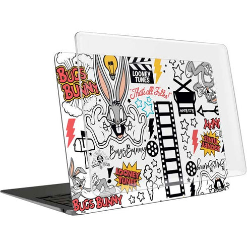 Looney Tunes Bugs Bunny Patches MacBook Air 13in M1 (2021) Case plus Skin