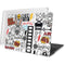 Looney Tunes Bugs Bunny Patches MacBook Pro 13in (2020) Case plus Skin