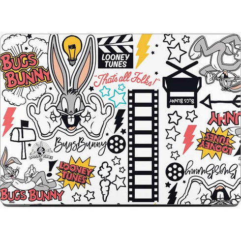 Looney Tunes Bugs Bunny Patches MacBook Pro 14in (2021-24) Skin