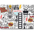 Looney Tunes Bugs Bunny Patches MacBook Pro 14in (2021-24) Skin