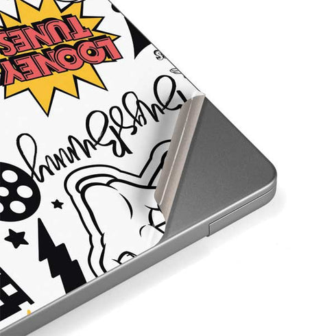 Looney Tunes Bugs Bunny Patches MacBook Pro 14in (2021-24) Skin
