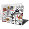 Looney Tunes Bugs Bunny Patches MacBook Pro 16in (2019-20) Case plus Skin