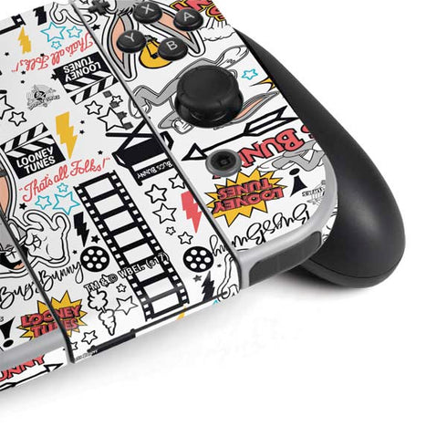 Looney Tunes Bugs Bunny Patches Nintendo Switch OLED (2021) Skin