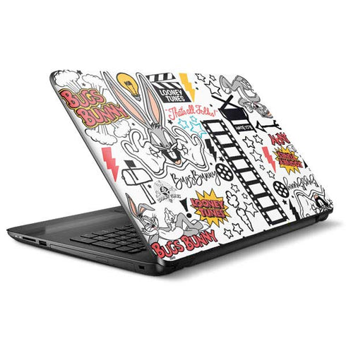 Looney Tunes Bugs Bunny Patches HP Notebook Skin