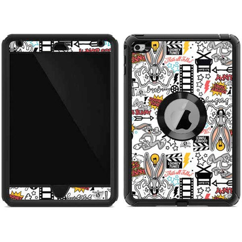 Looney Tunes Bugs Bunny Patches Otterbox Defender iPad Skin