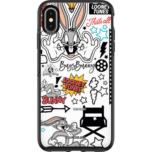 Looney Tunes Bugs Bunny Patches Otterbox Symmetry iPhone Skin