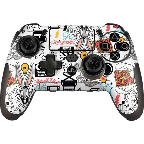 Looney Tunes Bugs Bunny Patches PlayStation Scuf Vantage 2 Controller Skin