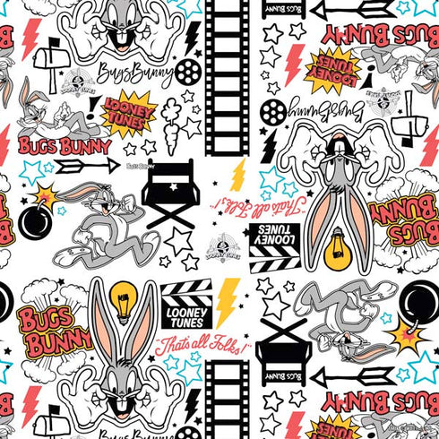 Looney Tunes Bugs Bunny Patches PS4 Pro/Slim Controller Skin