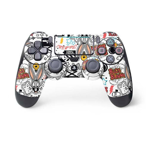 Looney Tunes Bugs Bunny Patches PS4 Pro/Slim Controller Skin
