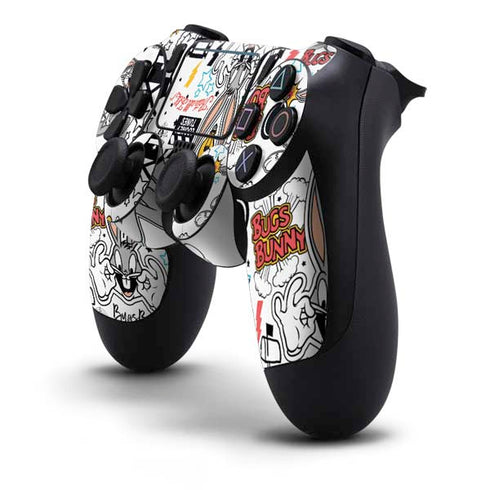 Looney Tunes Bugs Bunny Patches PS4 Pro/Slim Controller Skin