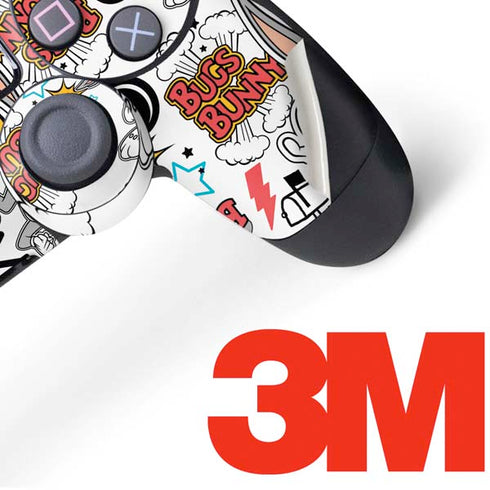Looney Tunes Bugs Bunny Patches PS4 Pro/Slim Controller Skin