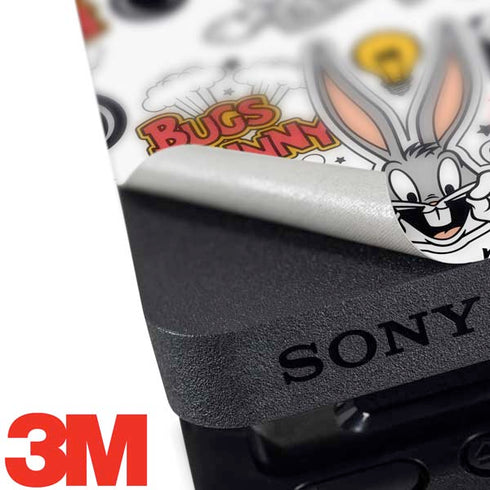 Looney Tunes Bugs Bunny Patches PS4 Slim Bundle Skin