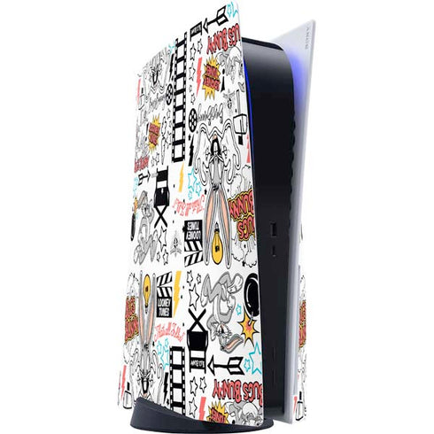 Looney Tunes Bugs Bunny Patches PS5 Console Skin