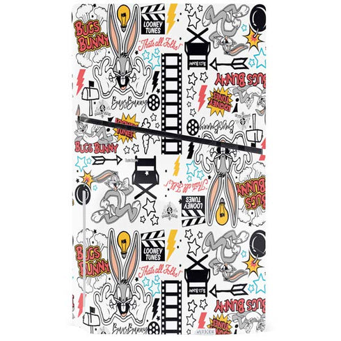 Looney Tunes Bugs Bunny Patches PS5 Slim Disk Console Skin