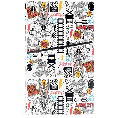 Looney Tunes Bugs Bunny Patches PS5 Slim Digital Edition Console Skin