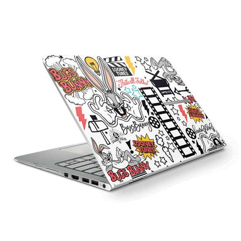 Looney Tunes Bugs Bunny Patches HP Spectre Skin