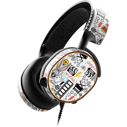 Looney Tunes Bugs Bunny Patches SteelSeries Arctis 5 Skin