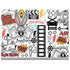 Looney Tunes Bugs Bunny Patches Surface Book 2 13.5in Skin