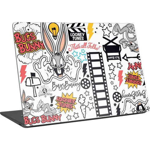 Looney Tunes Bugs Bunny Patches Surface Laptop 4 15in Skin