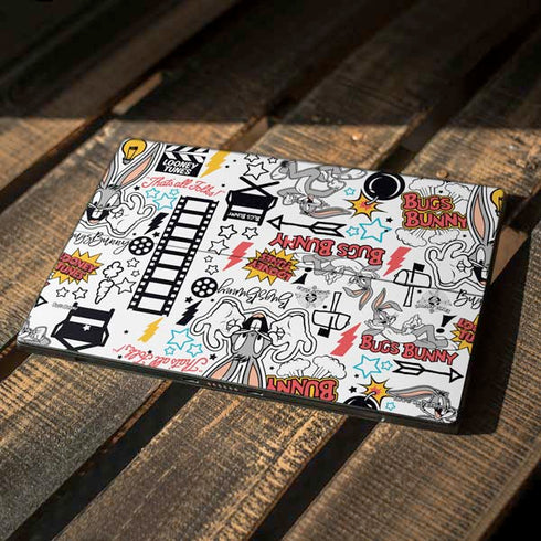 Looney Tunes Bugs Bunny Patches Surface Pro 7 Skin