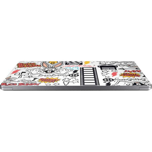 Looney Tunes Bugs Bunny Patches Universal Laptop 18in (14.6 x 10.6in) Skin