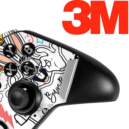 Looney Tunes Bugs Bunny Patches Xbox One Elite Controller Skin