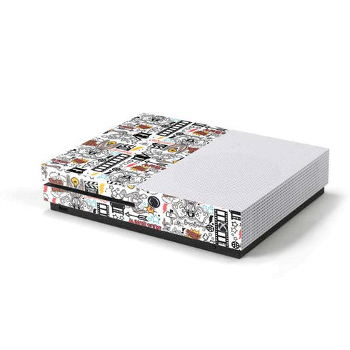 Looney Tunes Bugs Bunny Patches Xbox One S Console Skin