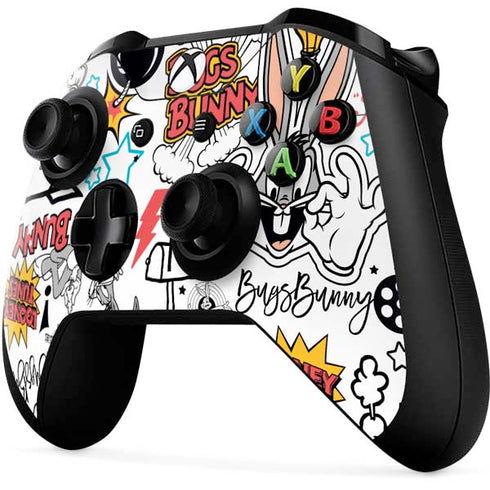 Looney Tunes Bugs Bunny Patches Xbox One X Controller Skin