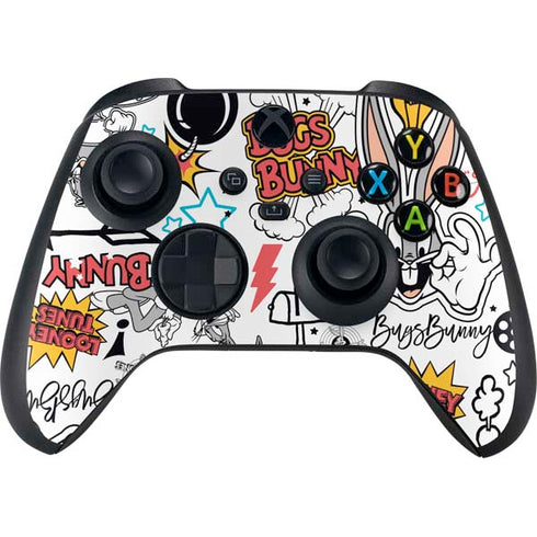 Looney Tunes Bugs Bunny Patches Xbox Series X Controller Skin